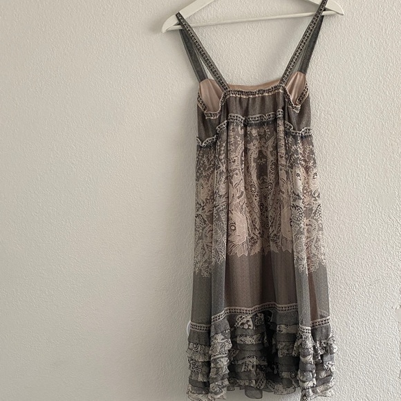 Alice Cullen Oleada dress by Diane Von Furstenberg Rare Silk Baby doll Dress - Picture 6 of 10